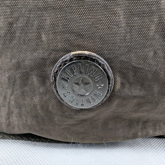Kipling Large Shoulder Crossbody Bag Brown - Authentic - Made in China - Picture 5 of 16
